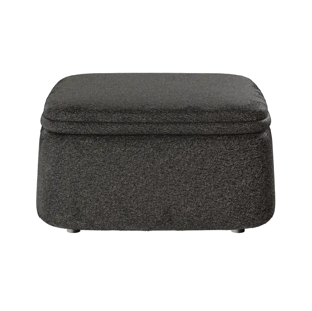 Mesa de centro Elements Berti 3 em 1 (Mesa + Puff + Baú)